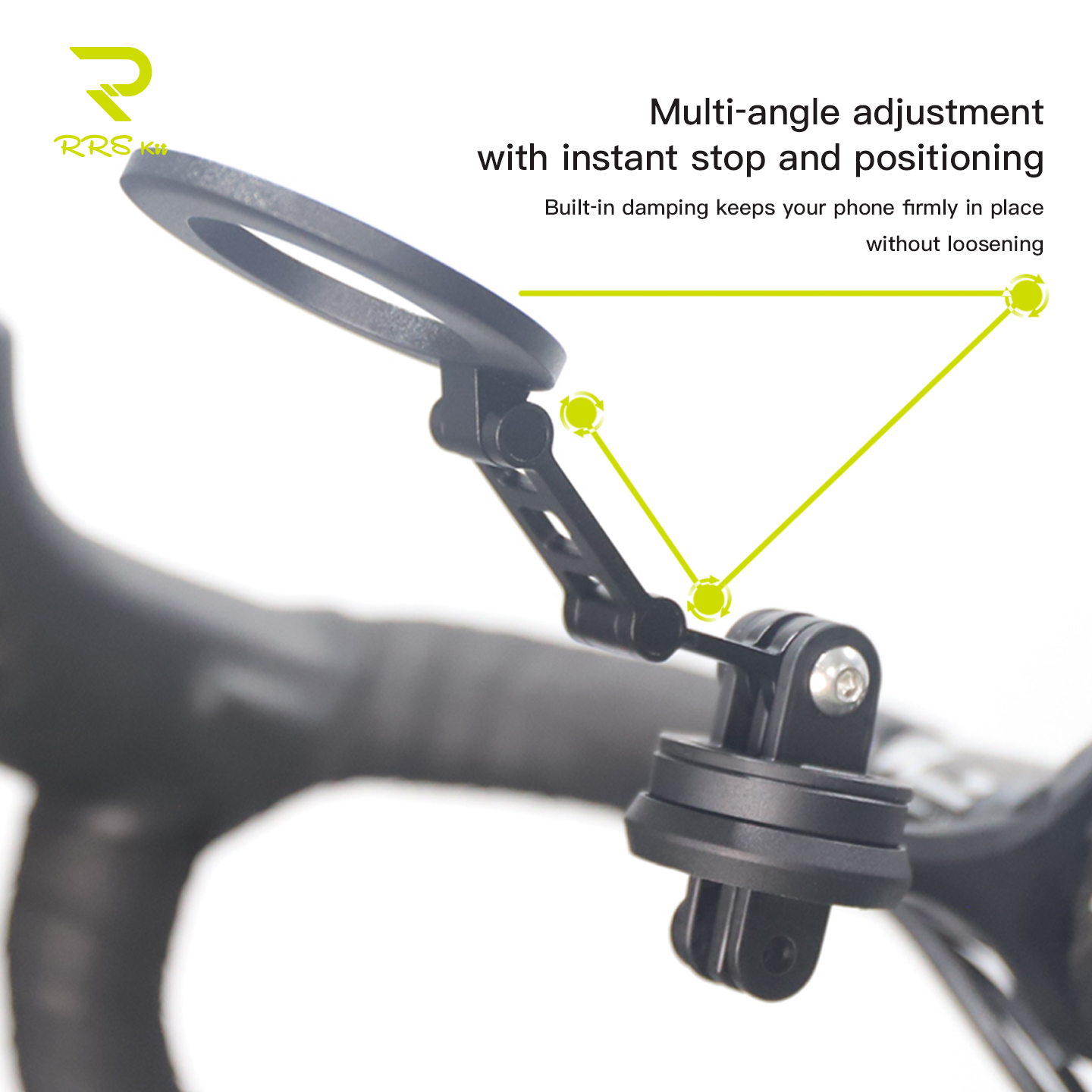 Dual Phone Holder - RRSKIT 자전거 자석식 휴대폰 거치대 (실내