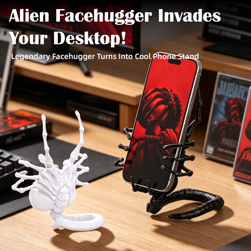 Xiaomi Desk Setup - 사이파이 스타일 스마트폰 거치대, 대형 스마트폰