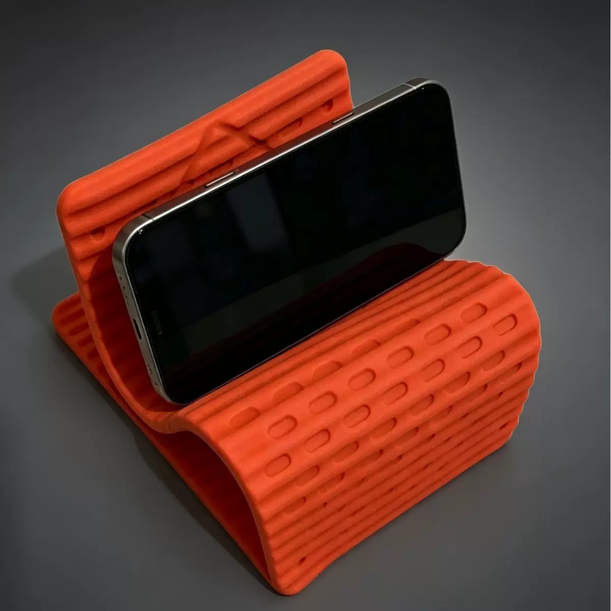 Dual Phone Holder - 휴대용 접이식 실리콘 폰 홀더, 자유롭게
