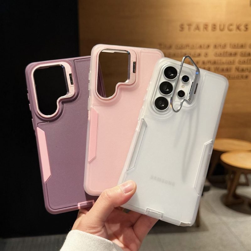 Dual Phone Holder - H 소프트 TPU+하드 PC 2-in-1 메탈