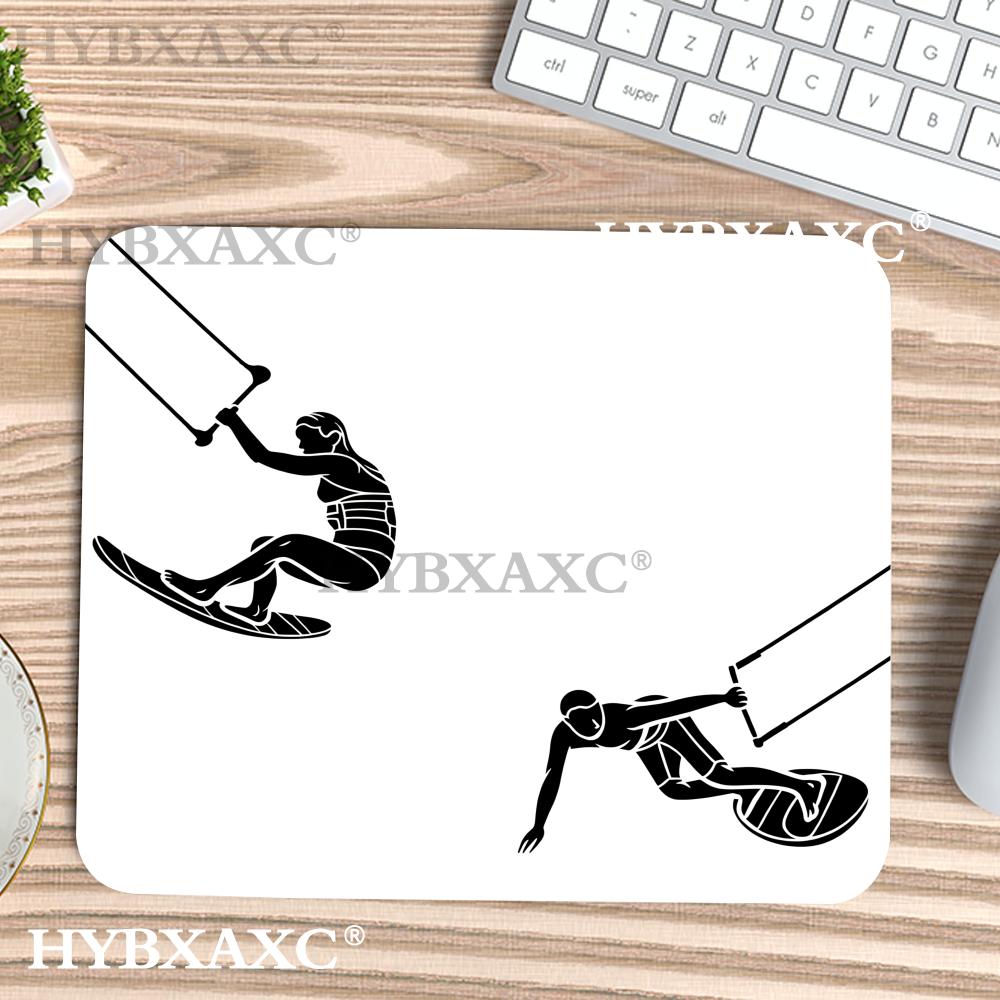 Desk Setup For Work - HYBXAXC 카이트서핑 라인 아트 마우스 패드