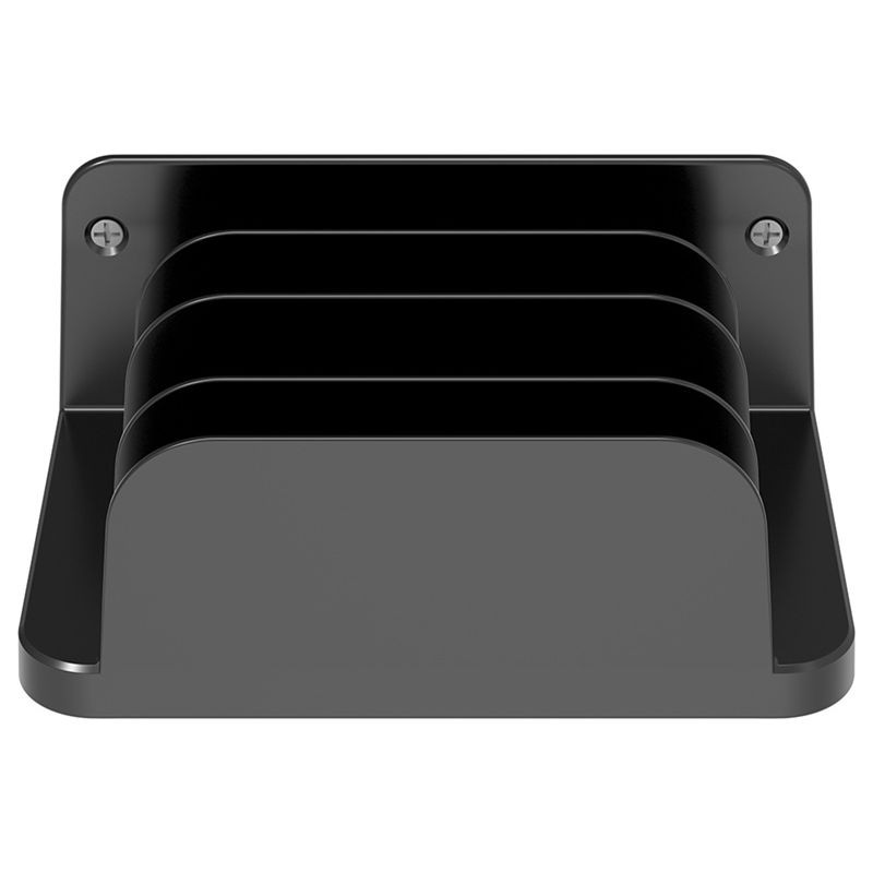 Vertical Laptop Stand - 태블릿/휴대폰용 솔리드 벽걸이형 보관 충전 스탠드