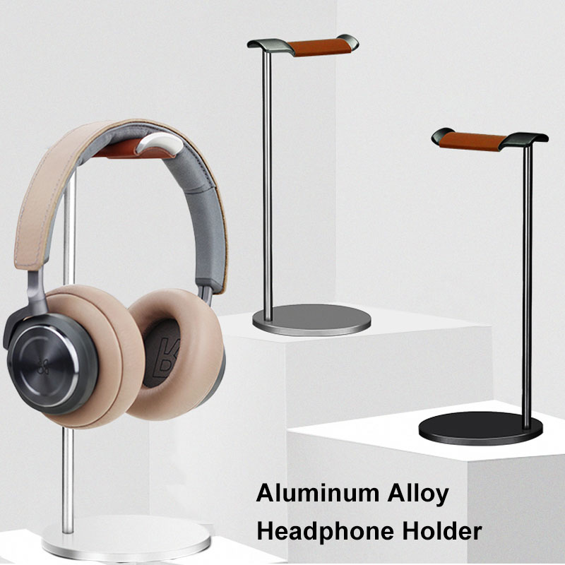 Headphone Hook Under - 곡선 알루미늄 헤드폰 스탠드 랙 테이블