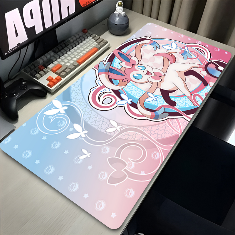 Desk Setup Rug - 대형 핑크 귀여운 마우스 패드 XXL