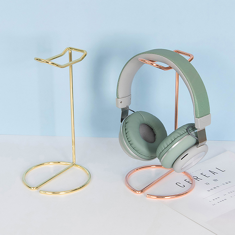 Headphone Hook Under - 다리미 라인 헤드폰 스탠드 금속 지지대
