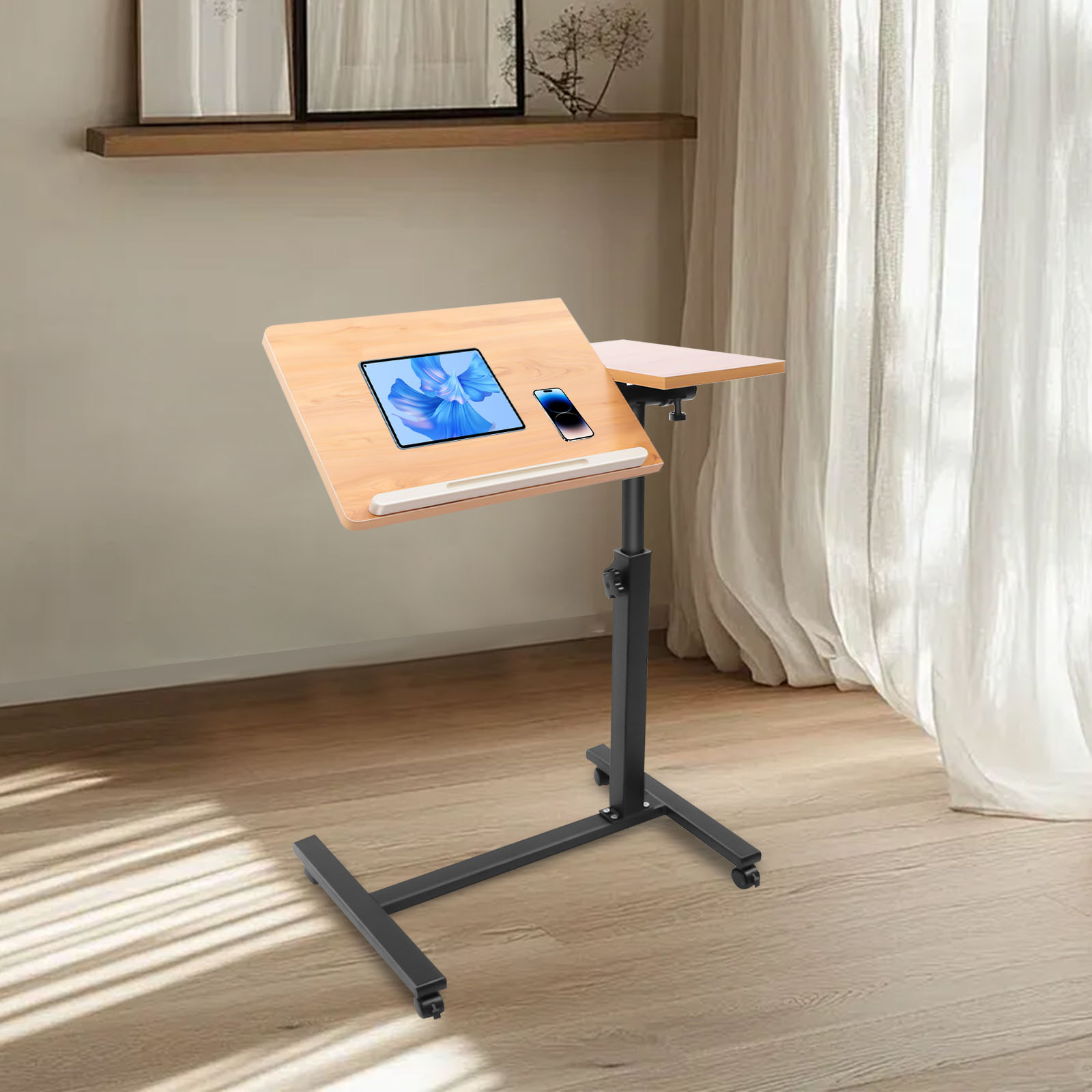 모바일 노트북 테이블 조절 가능 360도 °   회전형 - Desk Setup Computer 리뷰 및 가격