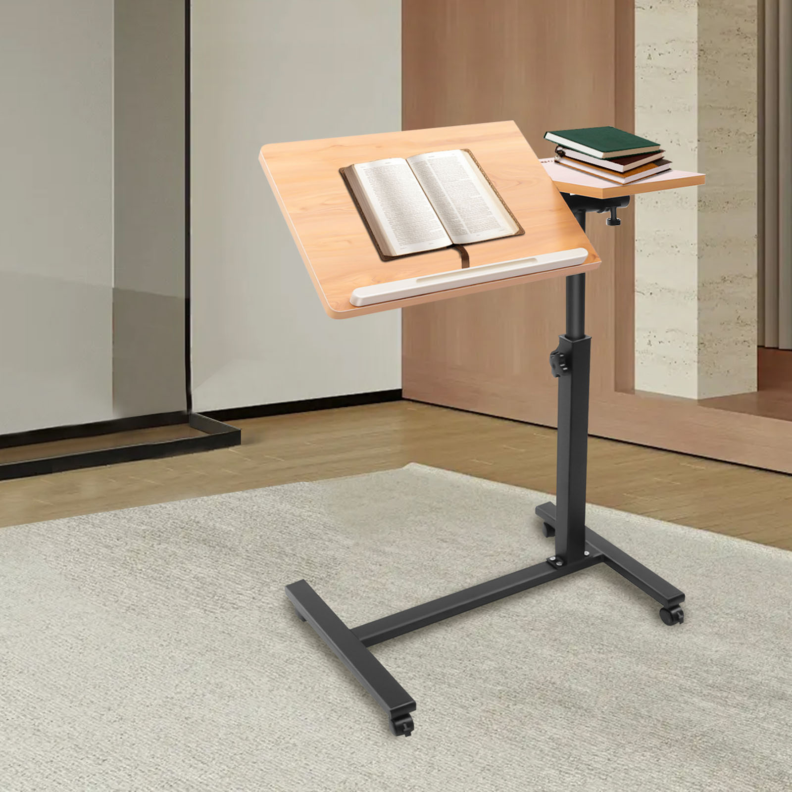 모바일 노트북 테이블 조절 가능 360도 °   회전형 - Desk Setup Computer 리뷰 및 가격