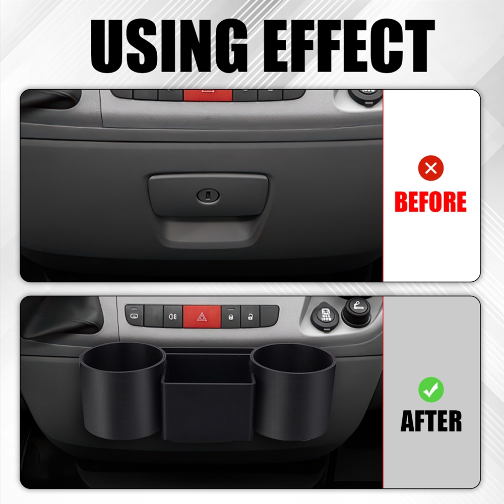센터 콘솔 Fiat Ducato Peugeot Boxe - Dual Phone Holder 리뷰 및 가격