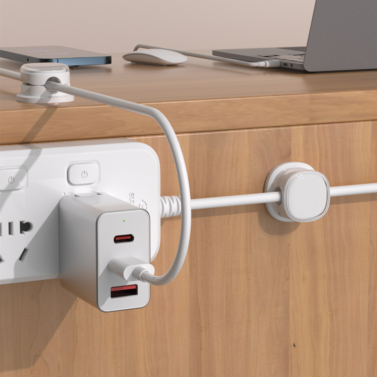 3/6/8/12PCS 마그네틱 케이블 클립, 조정 가능 - Desk Setup Cable Management 리뷰 및 가격