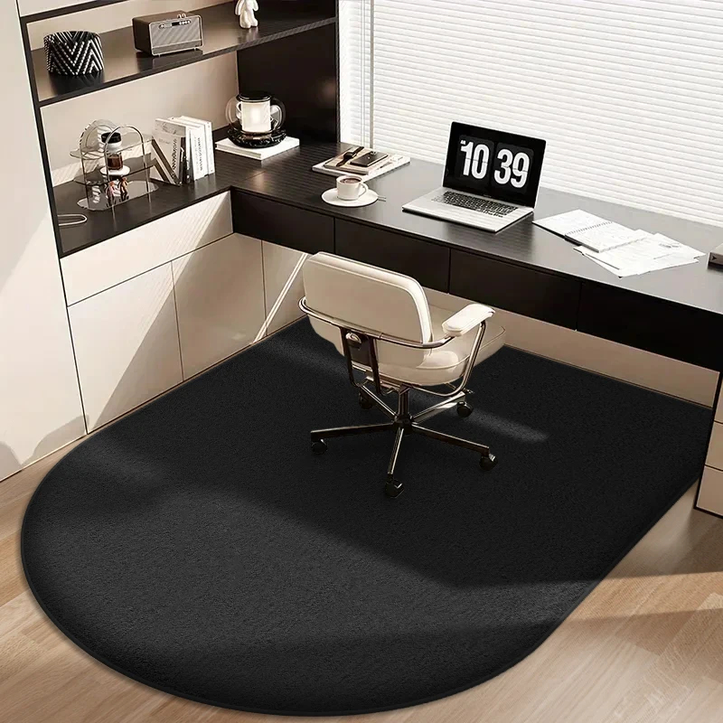 단색 두꺼운 플란넬 컴퓨터 의자 매트, 책상 회전 의자 - Desk Setup Computer 리뷰 및 가격