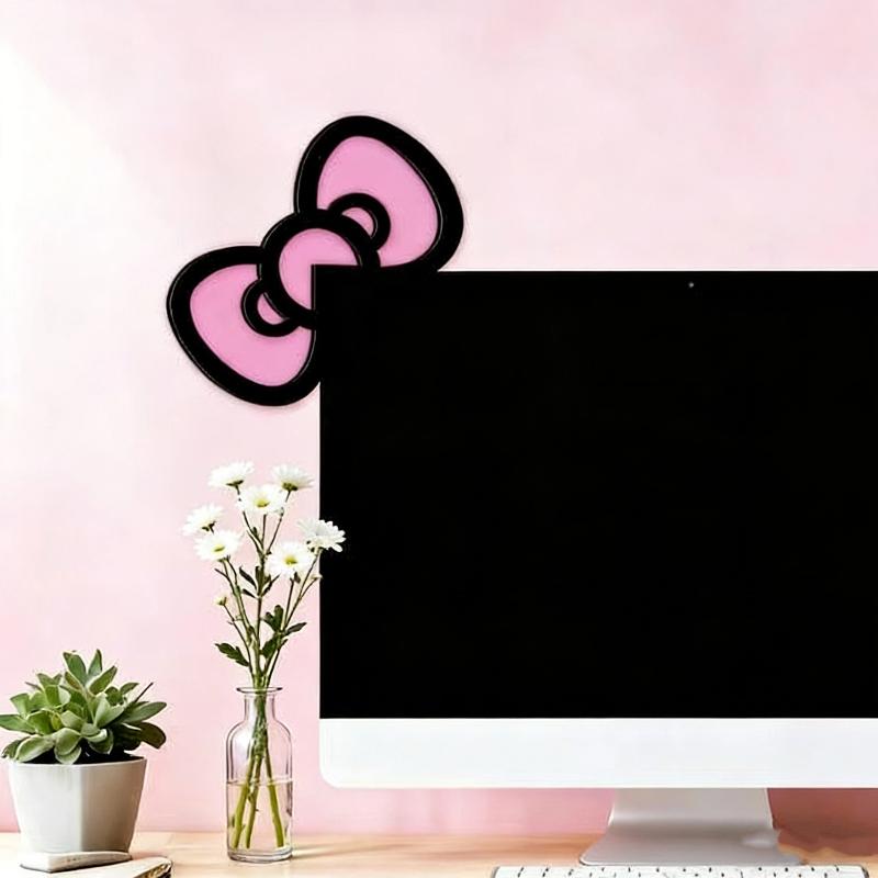 새로운 1/2Pcs 나무 Bowknot PC 액세서리  - Desk Setup Pegboard 리뷰 및 가격