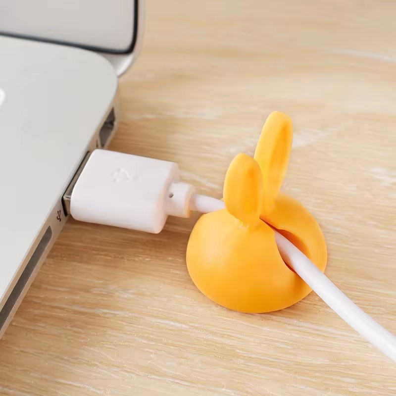 귀여운 토끼 귀 케이블 관리자, 데스크탑 자동차 대시  - Desk Setup Cable Management 리뷰 및 가격