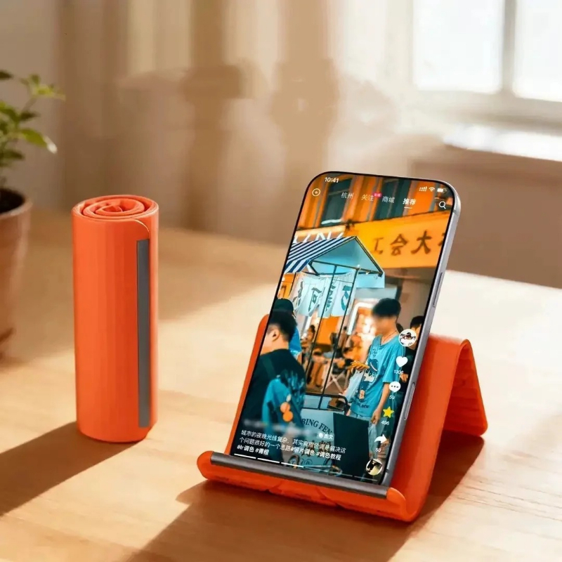 휴대용 실리콘 폰/태블릿/노트북 거치대, 창의적인 접이 - Desk Setup Table 리뷰 및 가격