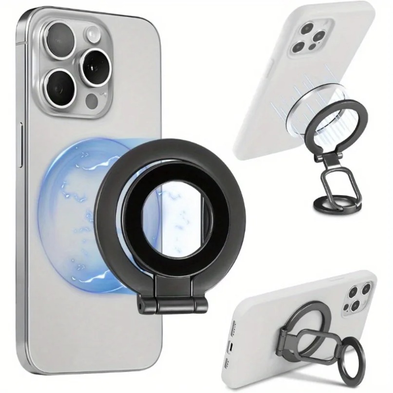 접이식 손가락 링 폰 홀더, 듀얼 마그네틱 스마트폰 거 - Dual Phone Holder 리뷰 및 가격