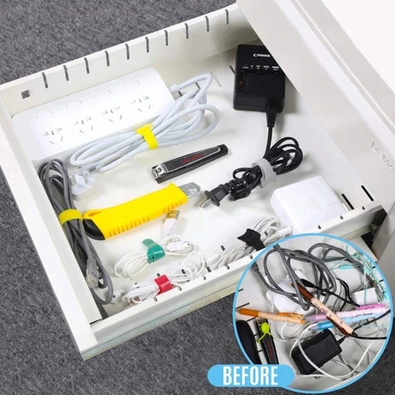 10/30/50PCS USB 케이블 정리기 와인더 타이 - Desk Setup Cable Management 리뷰 및 가격