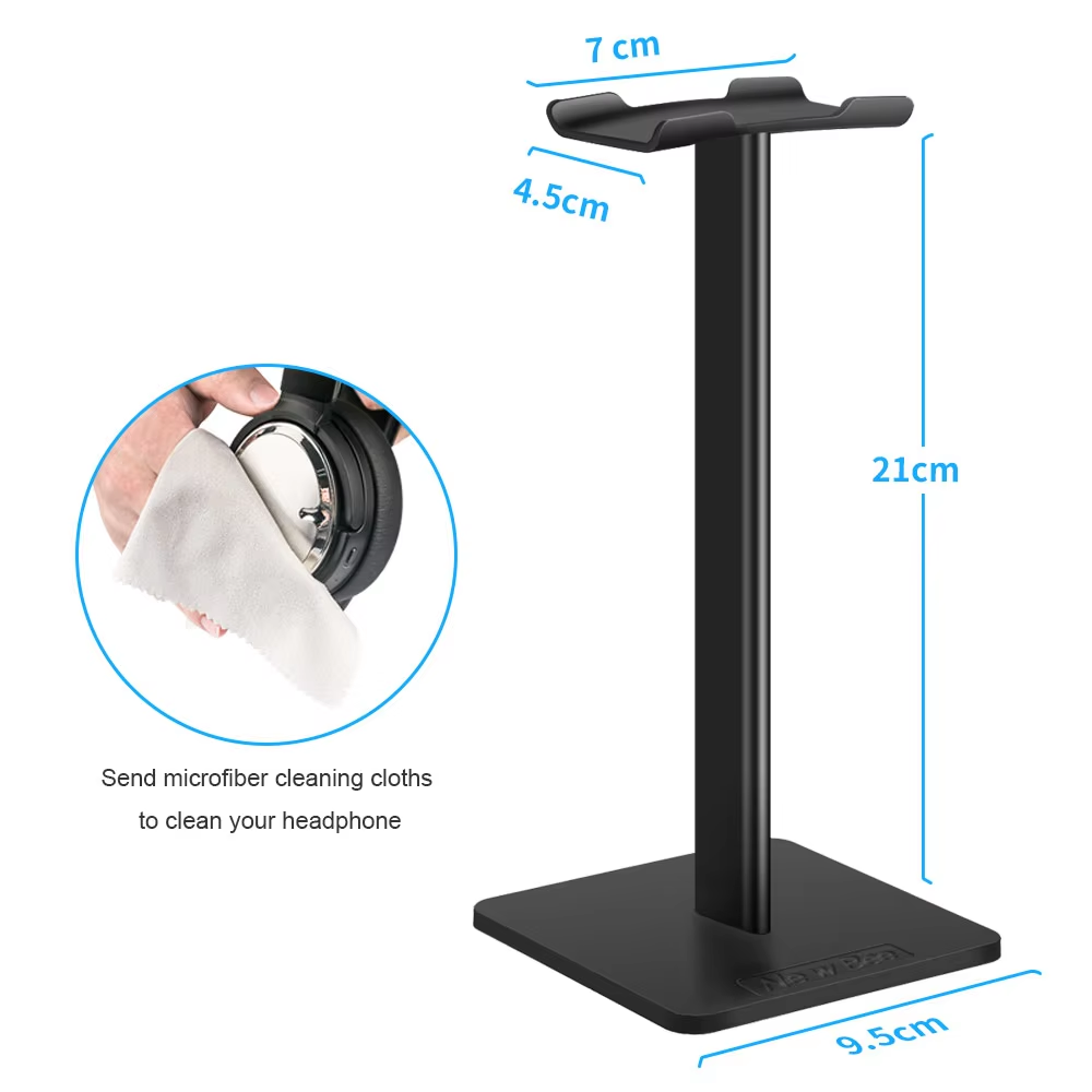 새로운 Bee Z1 알루미늄 합금 헤드폰 스탠드 홀더  - Headphone Hook Under 리뷰 및 가격