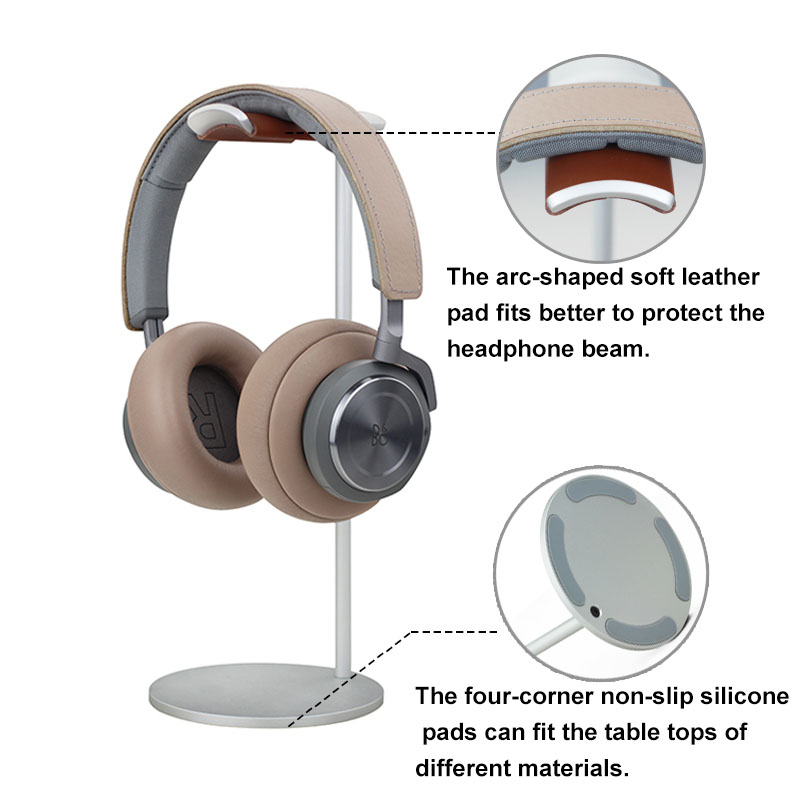 곡선 알루미늄 헤드폰 스탠드 랙 테이블 데스크 디스플레 - Headphone Hook Under 리뷰 및 가격