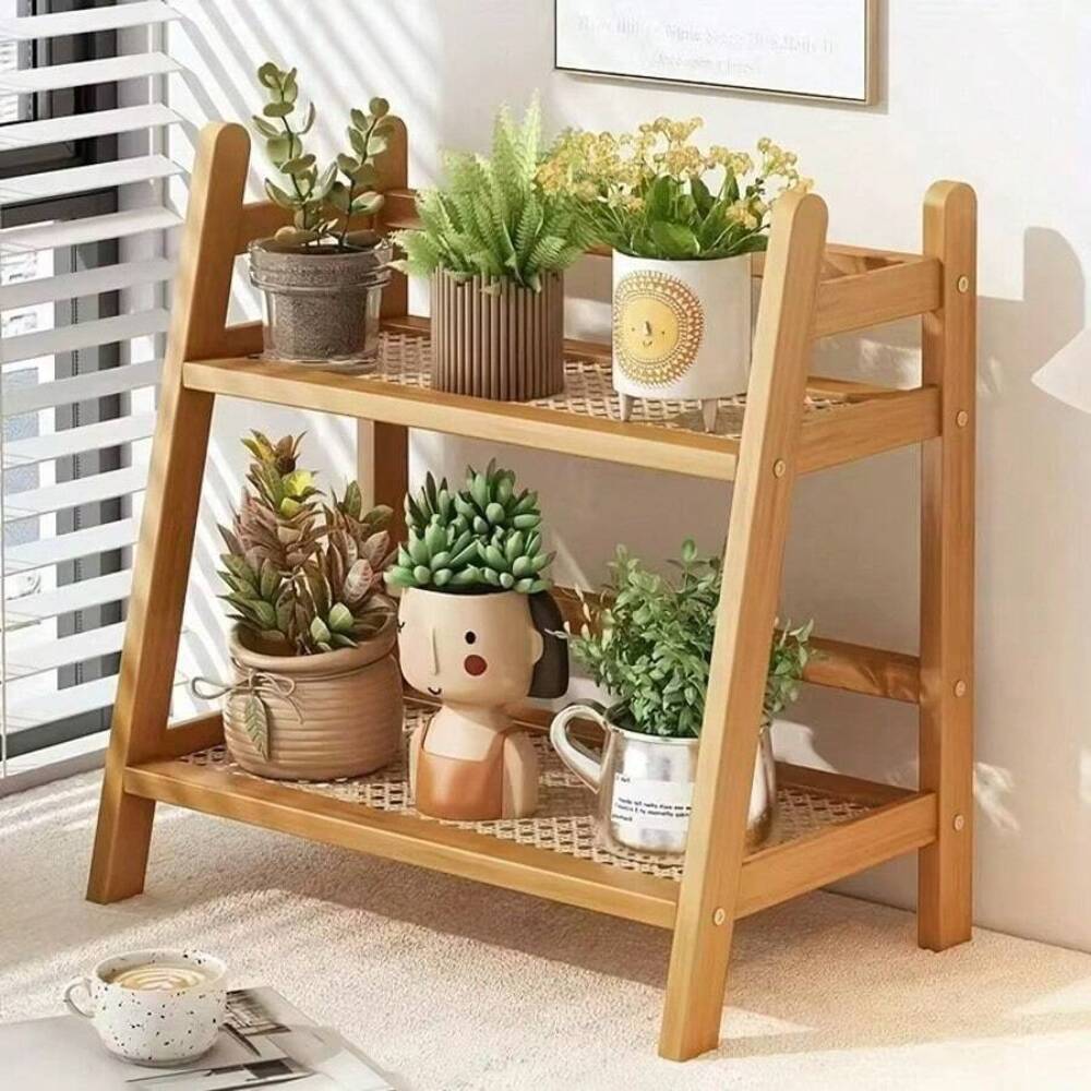 2단 대나무 조리대 수납 선반, 나무 데스크탑 정리대, - Desk Setup Wood 리뷰 및 가격