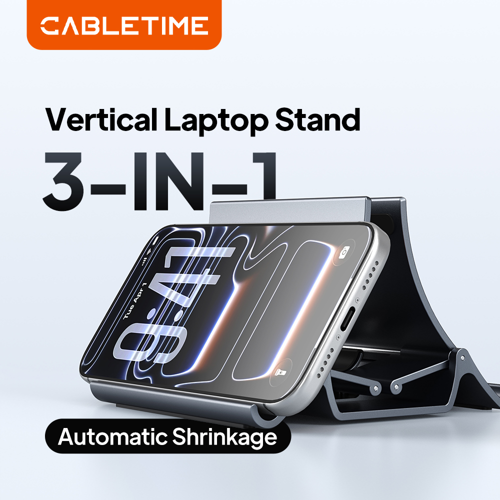 케이블타임 수직형 노트북 스탠드 맥북 에어/프로용 논슬 - Vertical Laptop Stand 리뷰 및 가격
