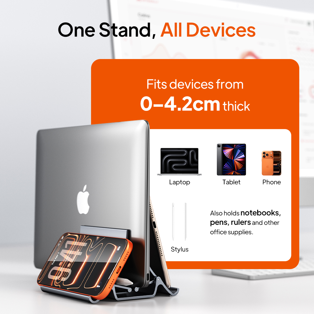 케이블타임 수직형 노트북 스탠드 맥북 에어/프로용 논슬 - Vertical Laptop Stand 리뷰 및 가격