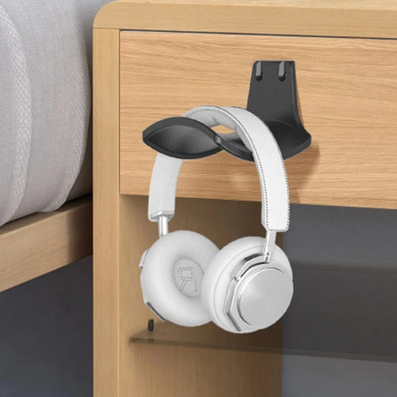 벽걸이형 헤드폰 스탠드 홀더 공간 절약형 헤드폰 걸이  - Headphone Hook Under 리뷰 및 가격