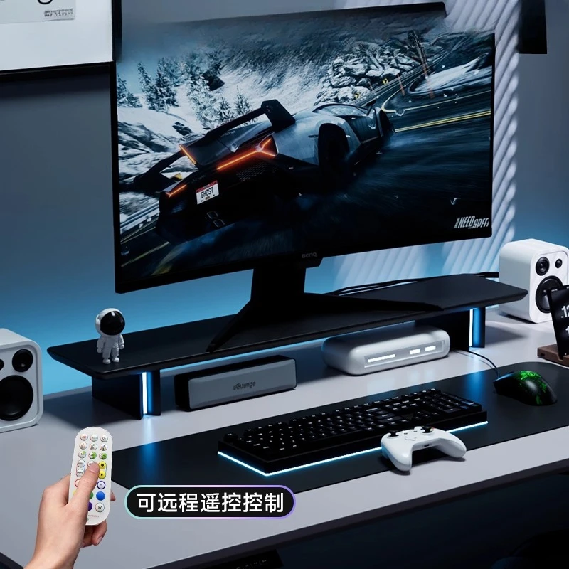 RGB 모니터 스탠드 게임 설정을 위한 인체공학적 컴퓨 - Desk Setup With 2 Monitors 리뷰 및 가격