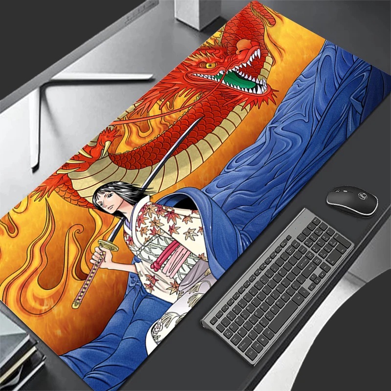 일본 섹시 애니메이션 소녀 마우스 패드 PC 퍼플 게이 - Desk Setup Rug 리뷰 및 가격