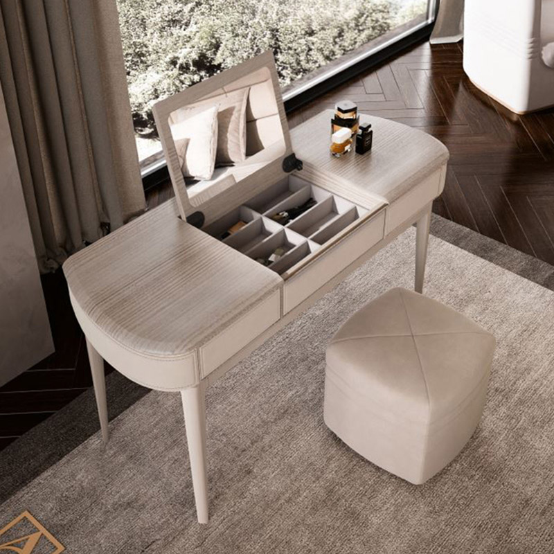 모던 럭셔리 화장대 원목 화장대 침실용 화장대 세트 거 - Desk Vanity Setup 리뷰 및 가격