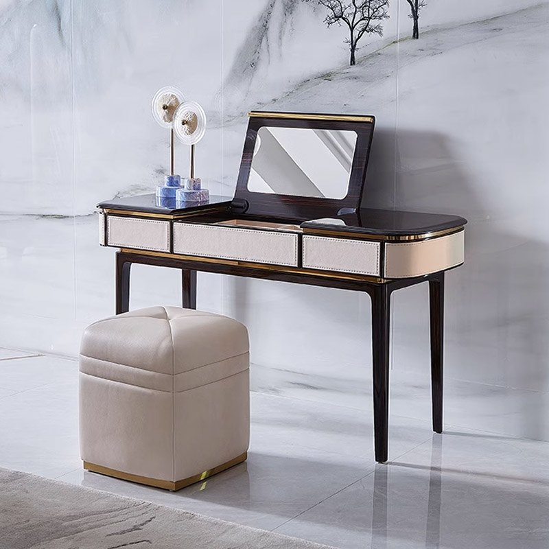 모던 럭셔리 화장대 원목 화장대 침실용 화장대 세트 거 - Desk Vanity Setup 리뷰 및 가격