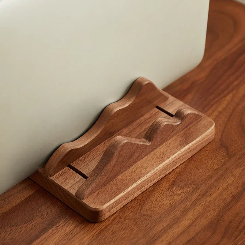 맞춤형 나무 노트북 스탠드 수직 보관대 원목 월넛 베이 - Vertical Laptop Stand 리뷰 및 가격