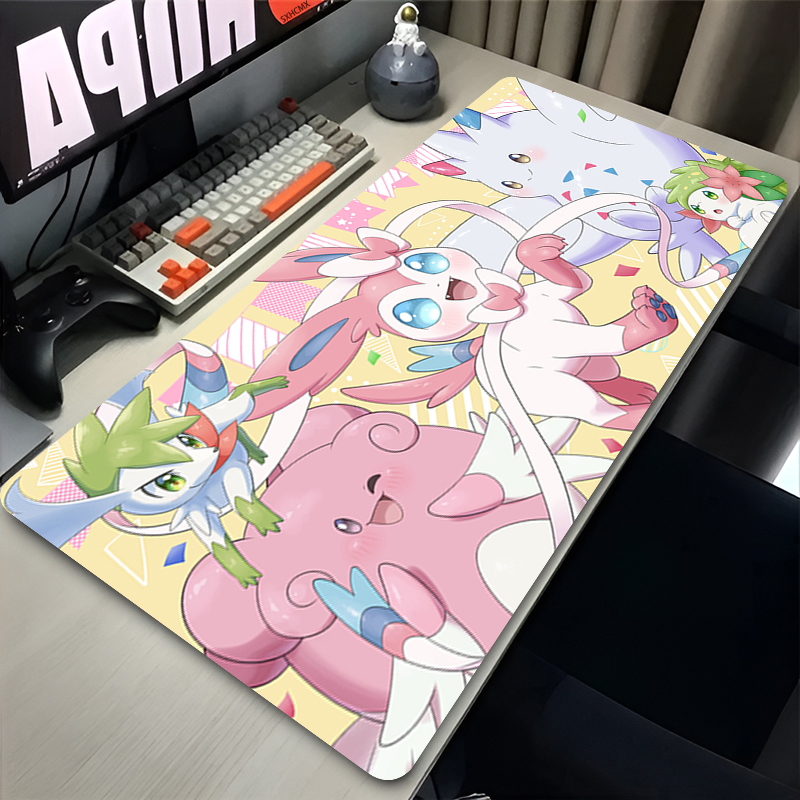 대형 핑크 귀여운 마우스 패드 XXL 게임용 컴퓨터 액 - Desk Setup Rug 리뷰 및 가격