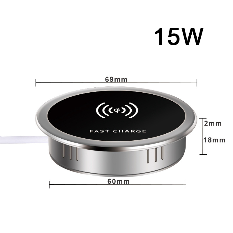 데스크 내장형 무선 충전기 15W 휴대폰 충전기 3.0 - Xiaomi Desk Setup 리뷰 및 가격