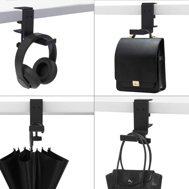책상 아래 헤드폰 스탠드 접이식 헤드셋 걸이 마운트 알 - Headphone Hook Under 리뷰 및 가격