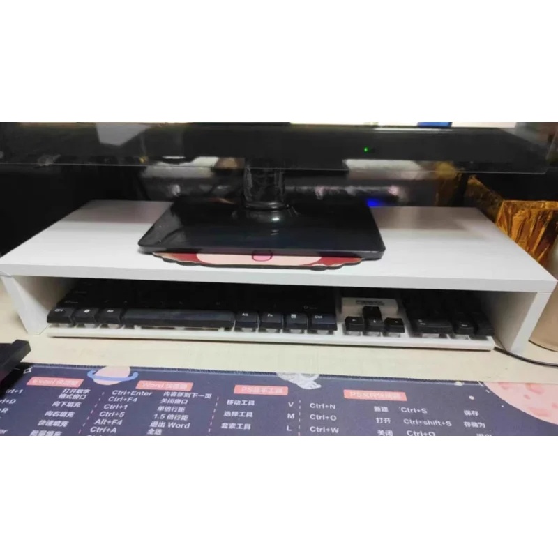 다기능 모니터 받침대, 높이 조절 가능한 컴퓨터 화면  - Desk Setup Oak 리뷰 및 가격