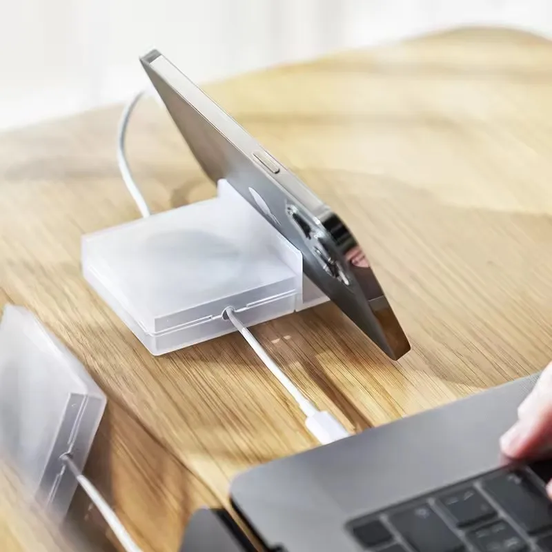 휴대용 투명 케이블 정리기 코드 관리 USB 케이블 와 - Desk Setup Cable Management 리뷰 및 가격